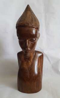 Statuie africana sculptata din lemn - Zeul Oko