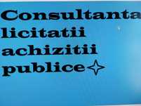 Consultanta licitatii achizitii publice