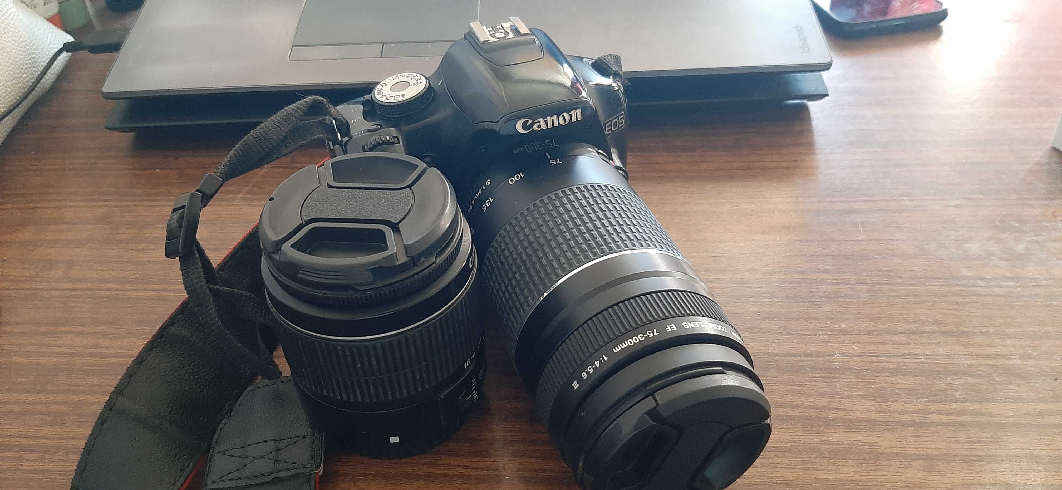 Canon EOS 500D с двумя объективами  !