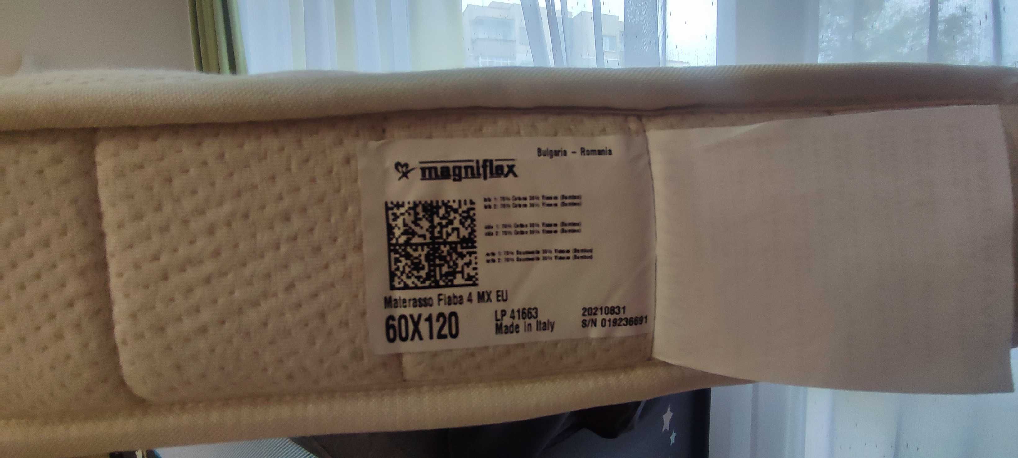 Бебешки матрак Magniflex baby bamboo 120/60