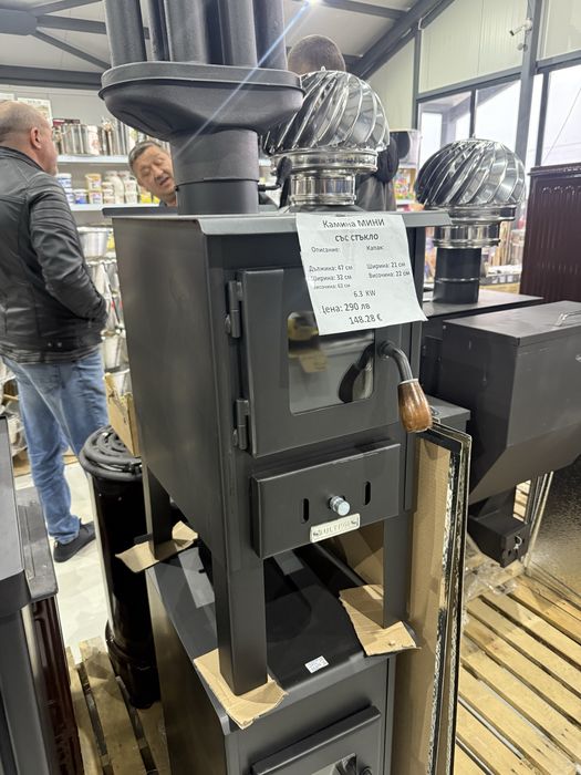 Камини 6.4кв на дърва