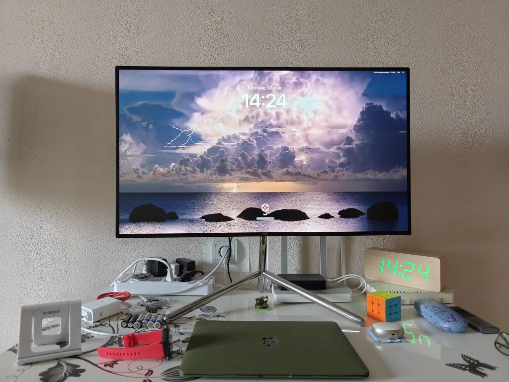 Монитор AOC U32U1, iPS, 4К, 3840x2160, 32”.