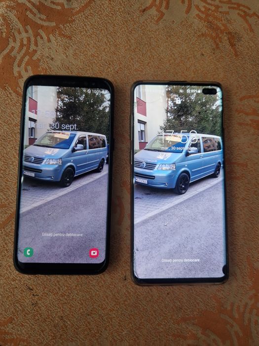 Samsung S10 plus si Samsung S8 functionabile cu ecranele sparte