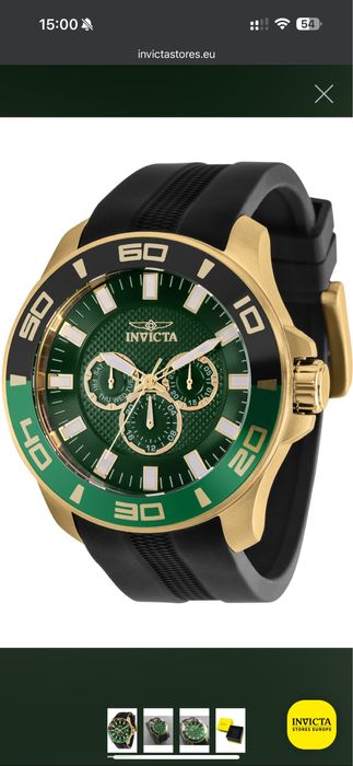Новые часы Invicta