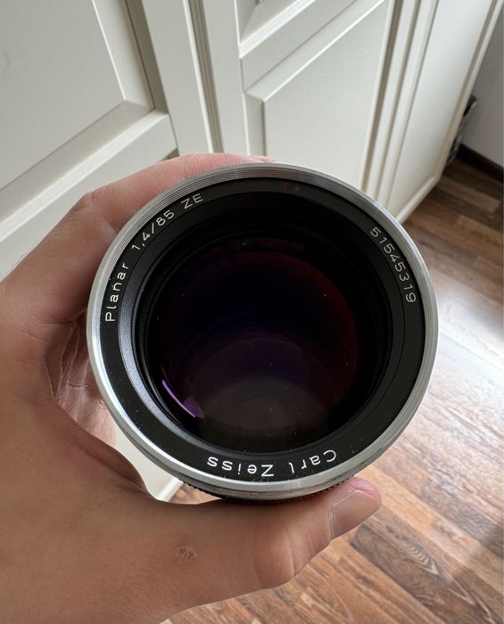 Set Obiective Vintage Carl Zeiss 21mm, 50mm, 85mm ZE Canon EF