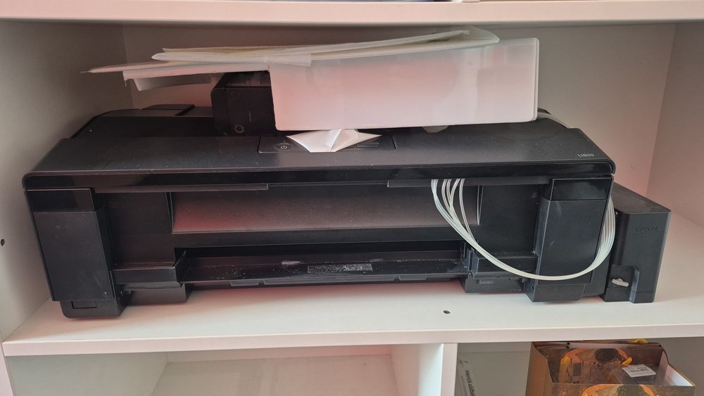 Pachet Epson L1800 DTF + Cuptor Albatros+consumabile