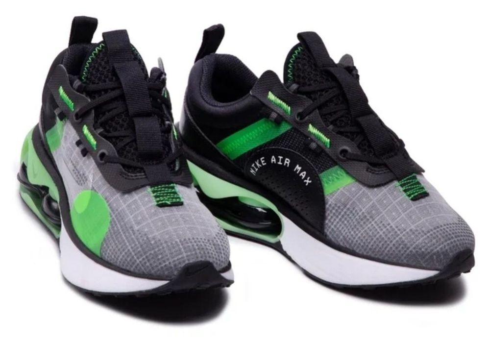 Оригинални Маратонки NIKE Air Max 2021 (Gs) Сиво-Зелени 36; 36.5