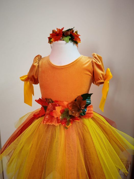 Zana toamna costum serbare 3,4,5,6,7 ani made în România