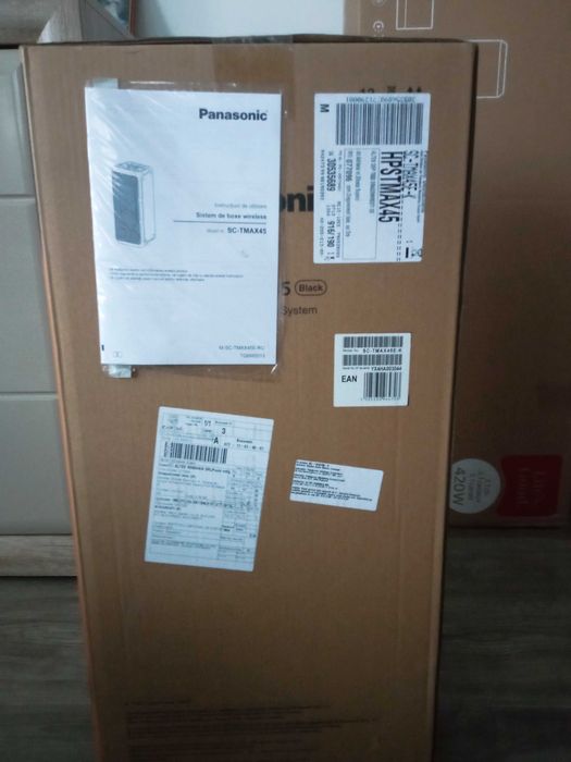 Sistem audio PANASONIC SC-TMAX45, 1000W, Bluetooth, USB, negru