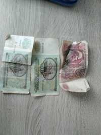 Рубли 1961 2 банкноты по 50 рублей и одна 500
