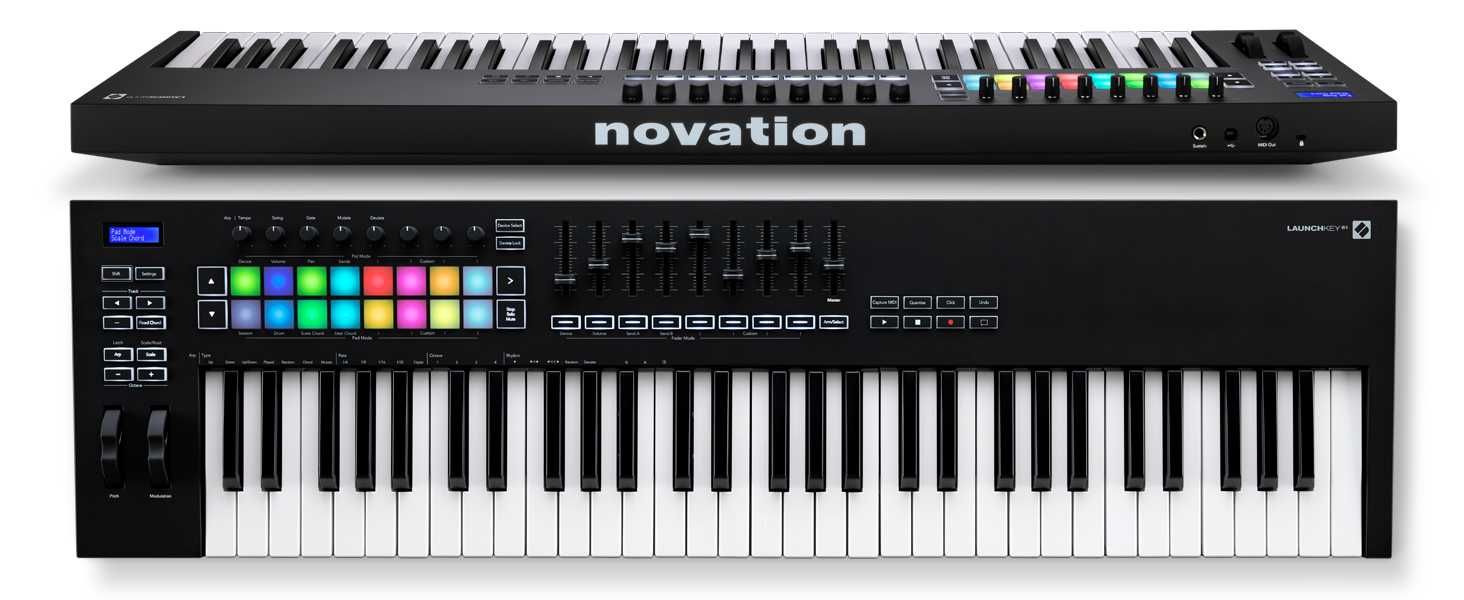 Имеется рассрочка!  MIDI клавиша Novation Launchkey 61 mk3