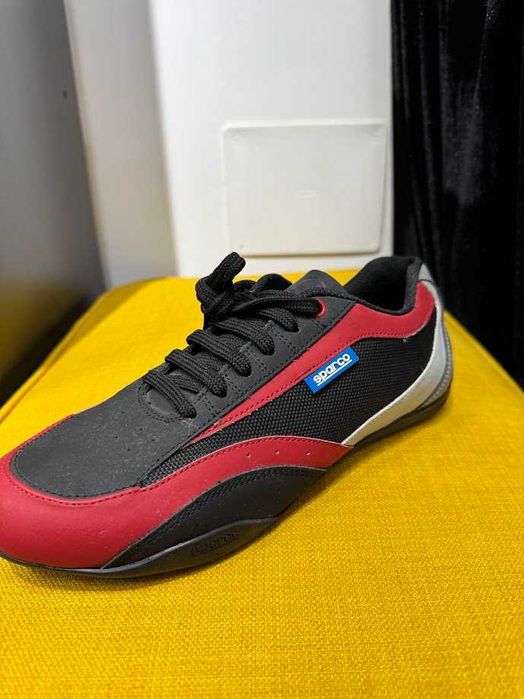 Adidasi SparcoFashion Zandvoort RedBlack- lichidare stoc - super pret!