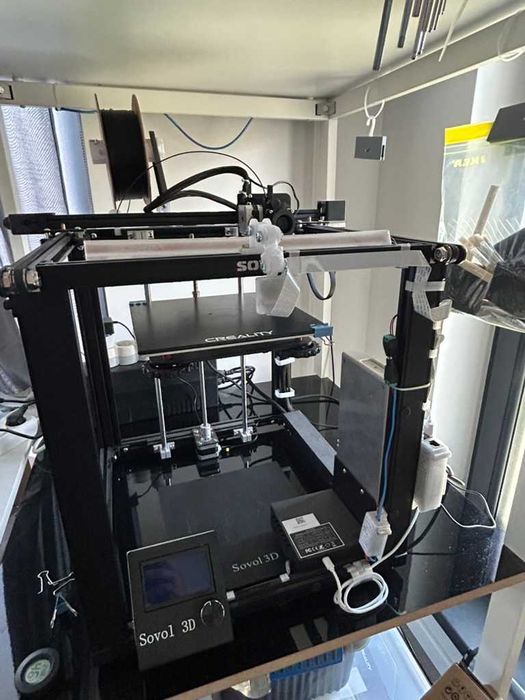 Imprimanta 3D SOVOL SV05 modificat, mai rapid decat Ender 5 PRO