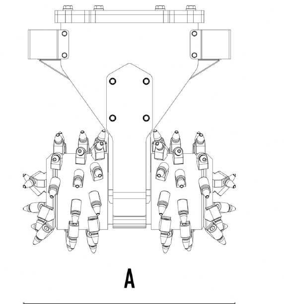 Freză tip tambur MB Crusher R800 – Echipament nou, în stoc