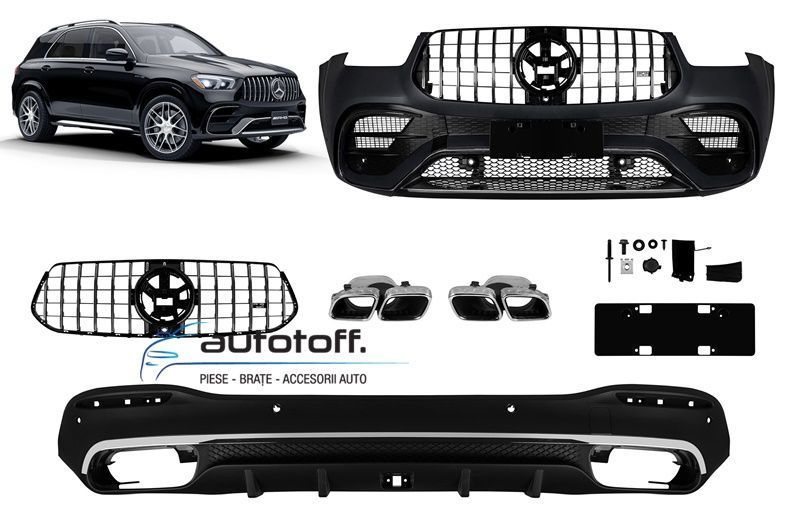 Pachet exterior Mercedes GLE W167 SUV (2019+) 63 AMG Design