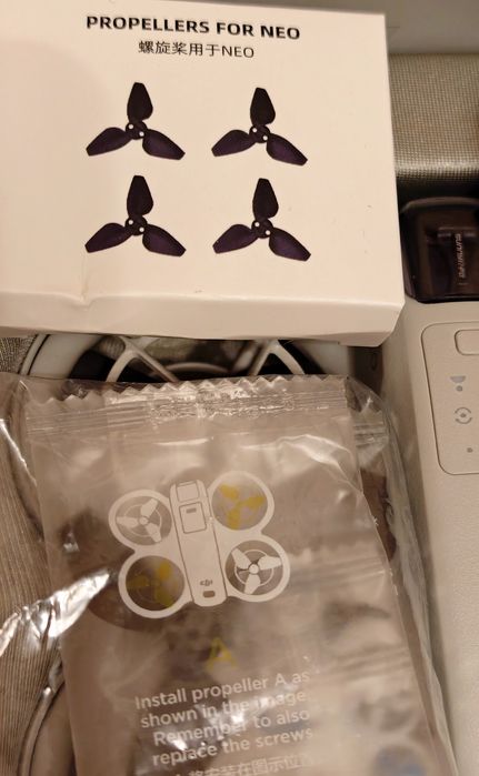 Продавам малко използван дрон DJI Neo