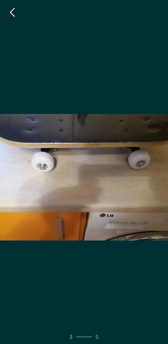 Skateboard Maxtar 43x11 cm, 3-7 ani