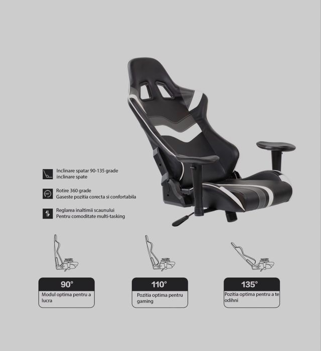 Scaun Gaming Kring Roth utilizat