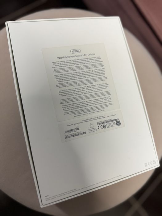НАМАЛЕН Apple iPad 9.7in 6th G WiFi + Cellular (128GB, Silver)