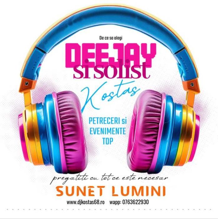 DJ MC Evenimente Petreceri si muzica live l Sonorizare Lumini