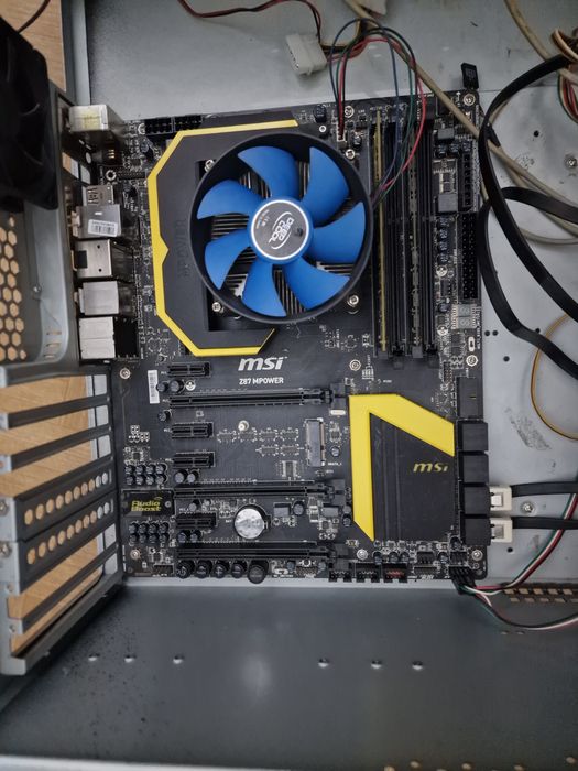 Материнская плата msi 87 MPOWER, Процессор I7 4790