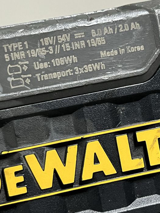 Acumulator baterie dewalt