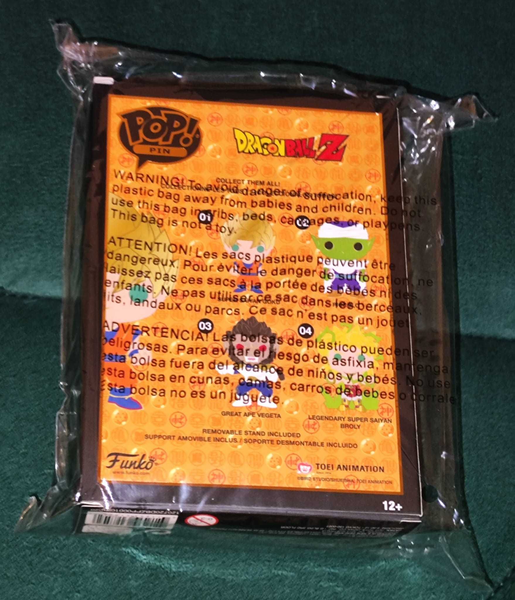 Funko Pop Pocket PIN - Figurina Dragon Ball Z Super Saiyan Goku NOUA