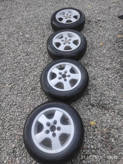 Jante aliaj R14 cu cauciucuri 500 ron