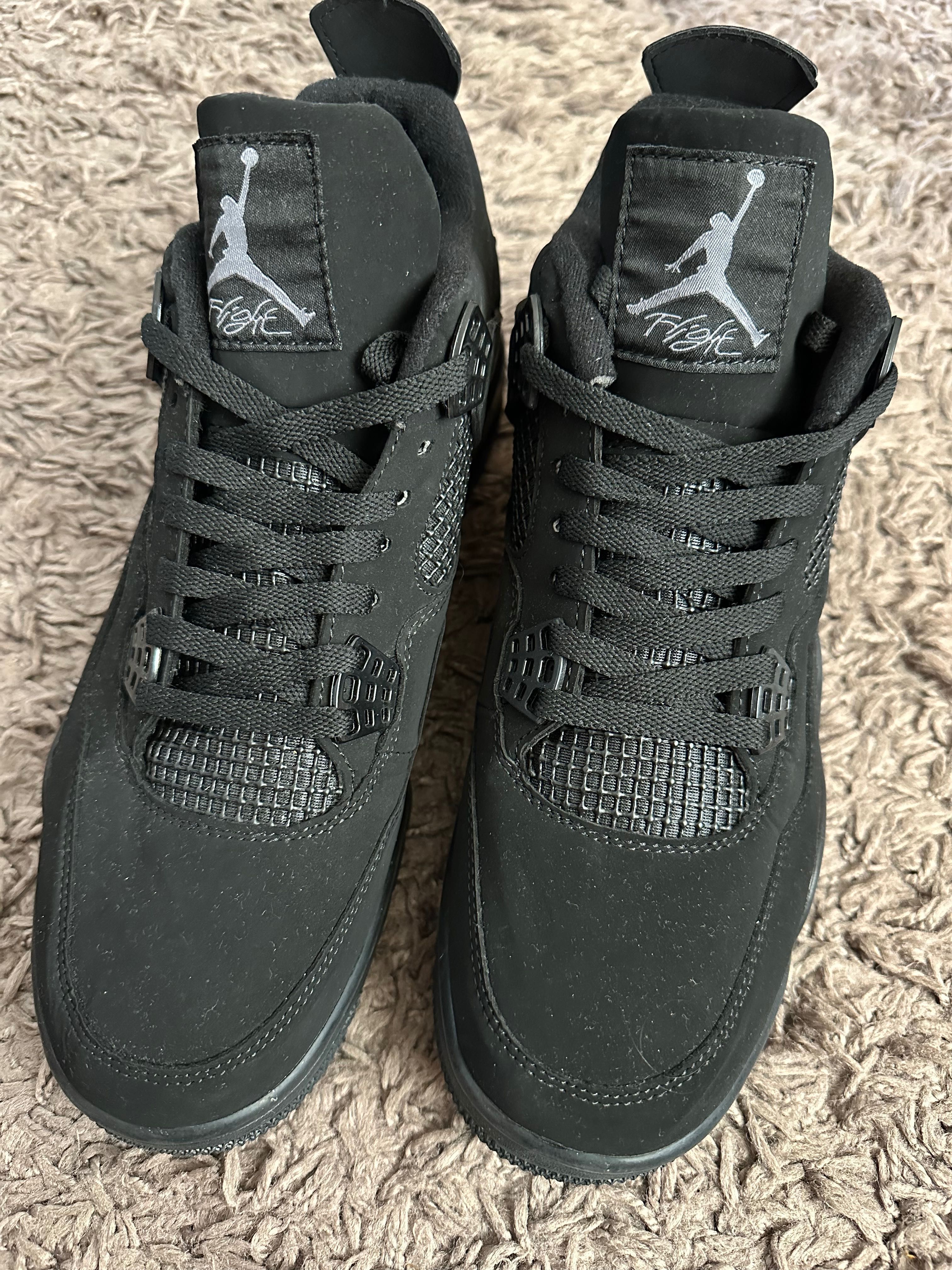 Jordan 4 Black Cat marime 46