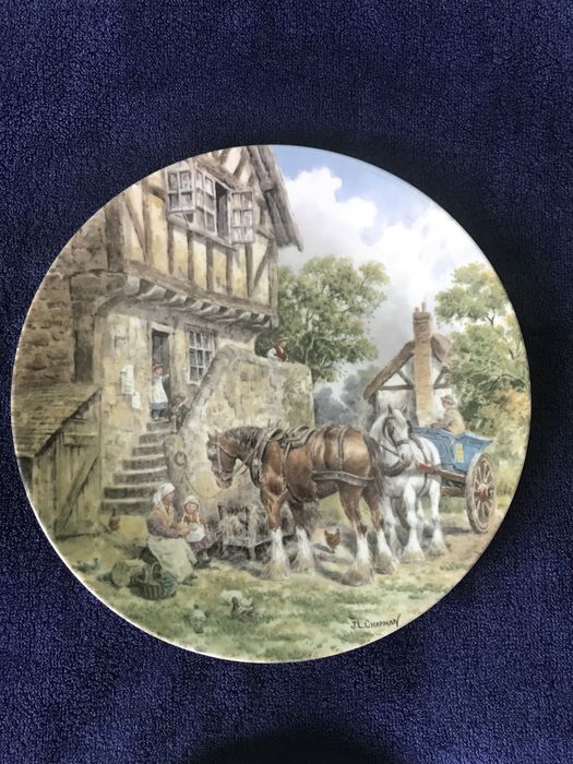 Farfurii ornamentale de colectie din 1988/89 Anglia