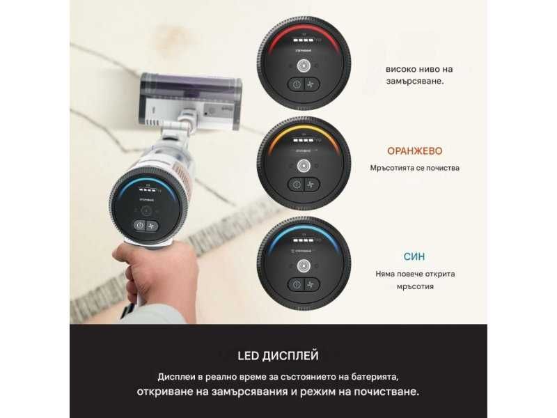 Безкабелна Прахосмукачка Shark Detect Clean & Empty IW3612EU