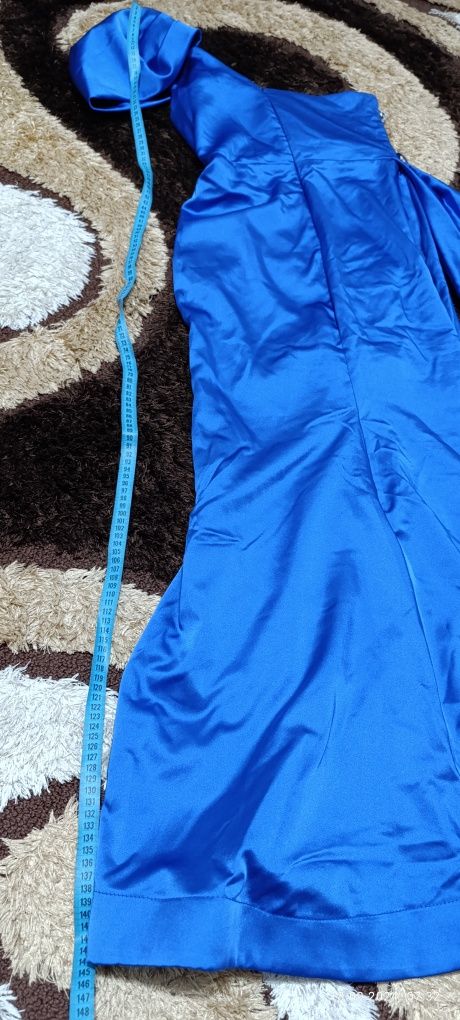 Rochie de seara lunga albastra