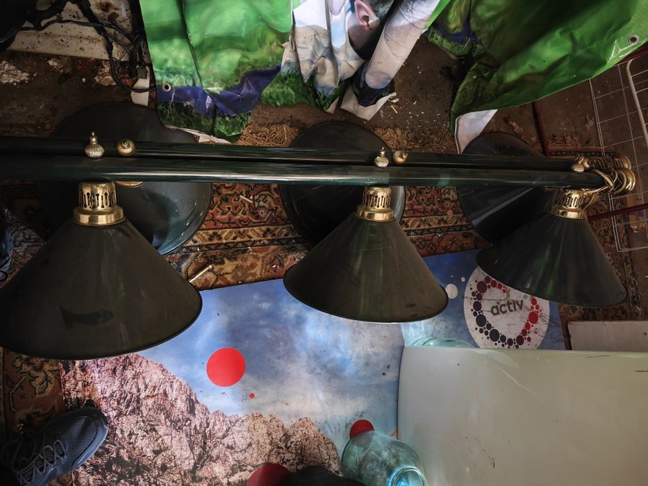 Лампа , светильник для бильярда