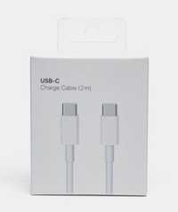 Apple Macbook ipad iphone type-c usb-c charge cable 2 метровая