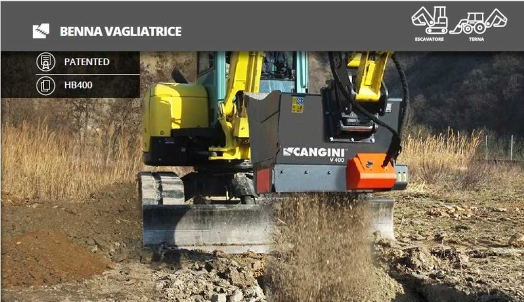 CUPA CONCASOR pentru excavatoare 3-14 tone