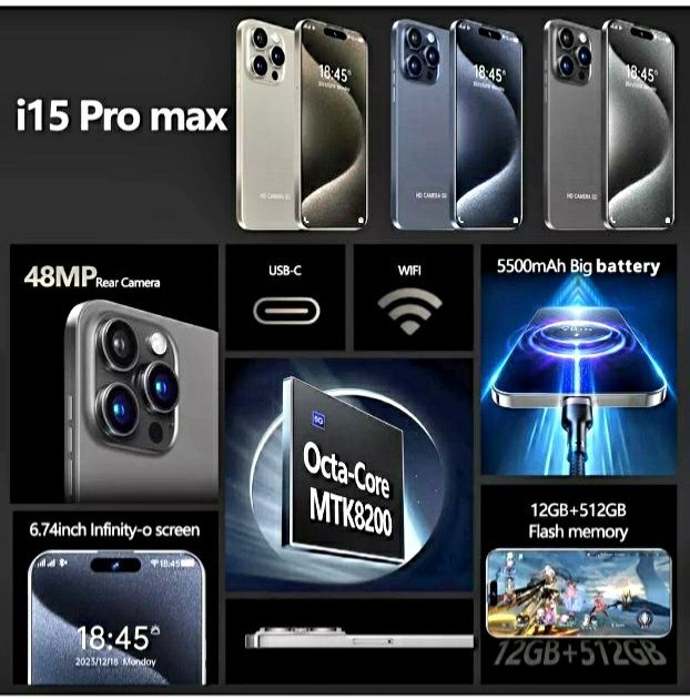 iphone 15 pro max Android versiyasi