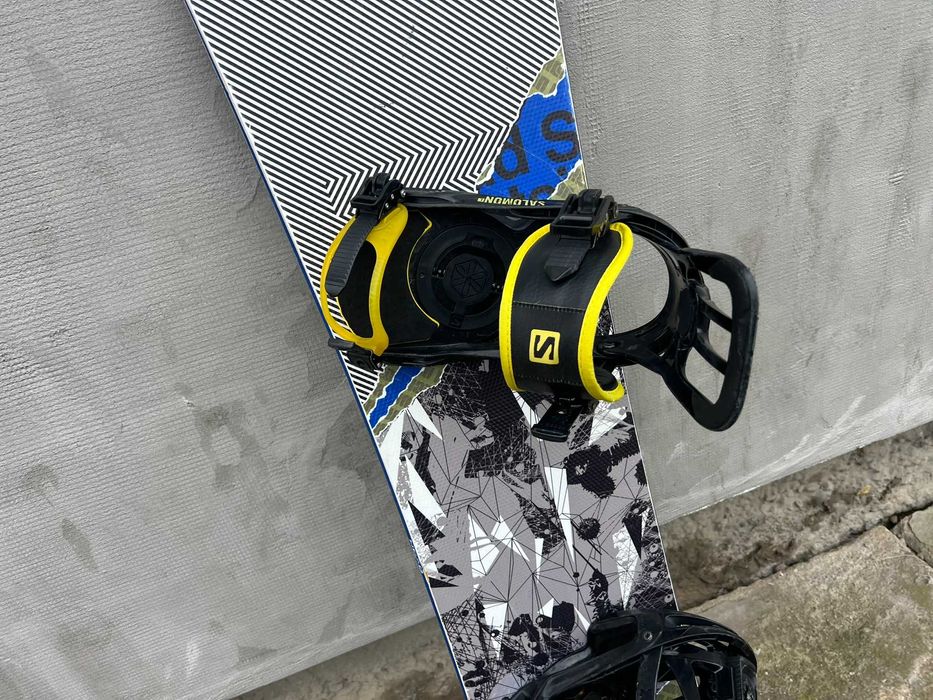 Placa snowboard Head 162cm cu legaturi Salomon