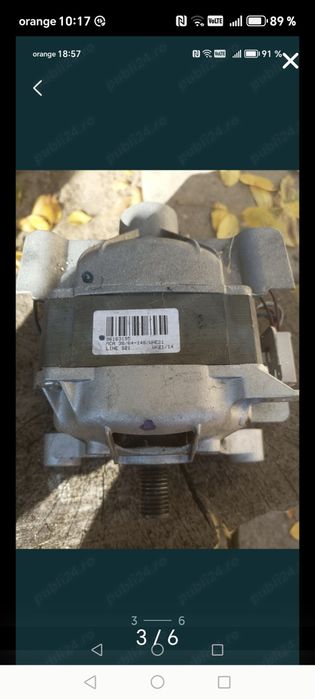 Motor mașină de spălat