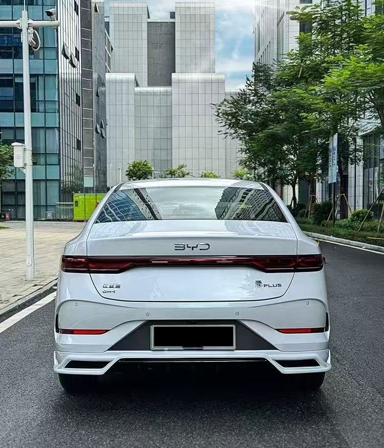 Передний сплиттер для бампера (юбка) BYD Qin Plus 2025г.