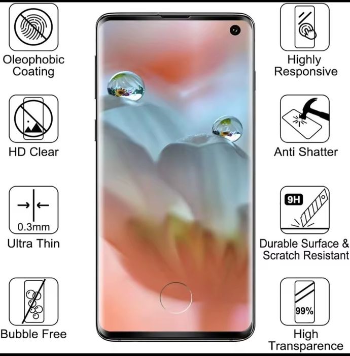 Folie sticlă/protectie ecran 2 buc Samsung Galaxy Note 10