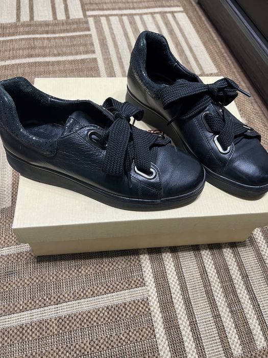 Кожаные макасы