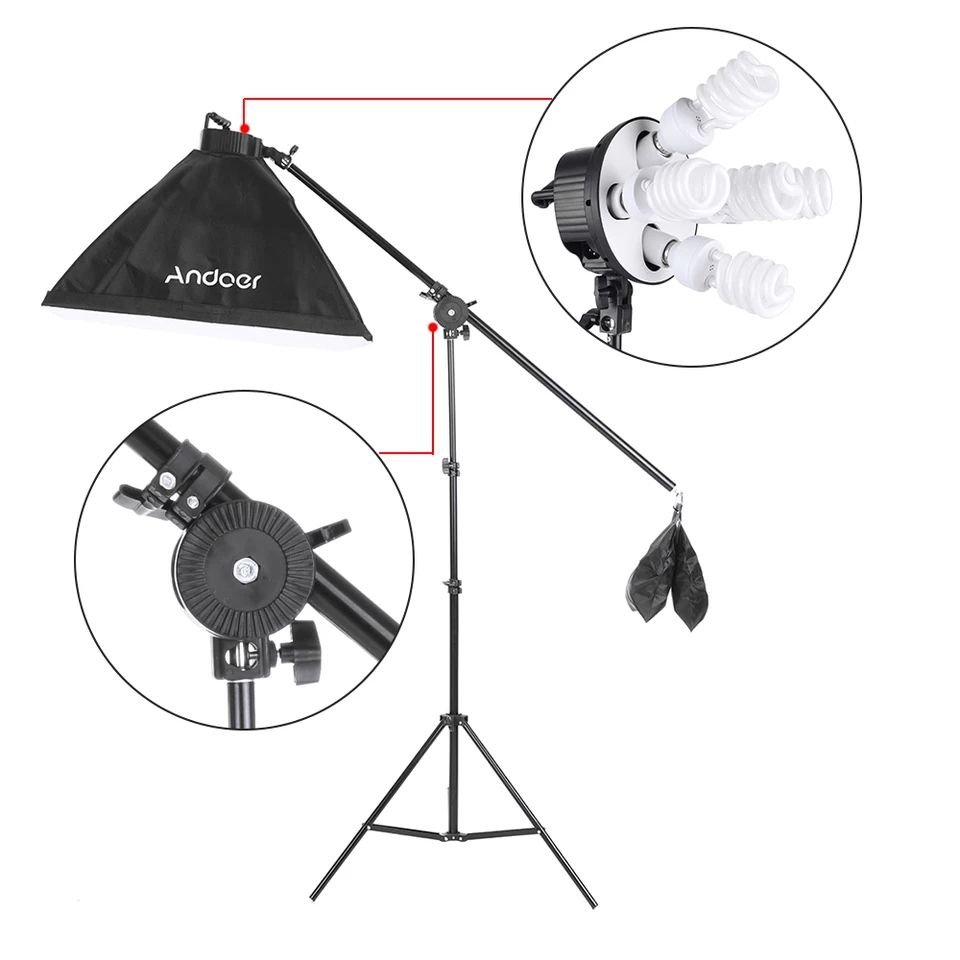 Lumini studio, kit softbox pentru studio, lumina difuza