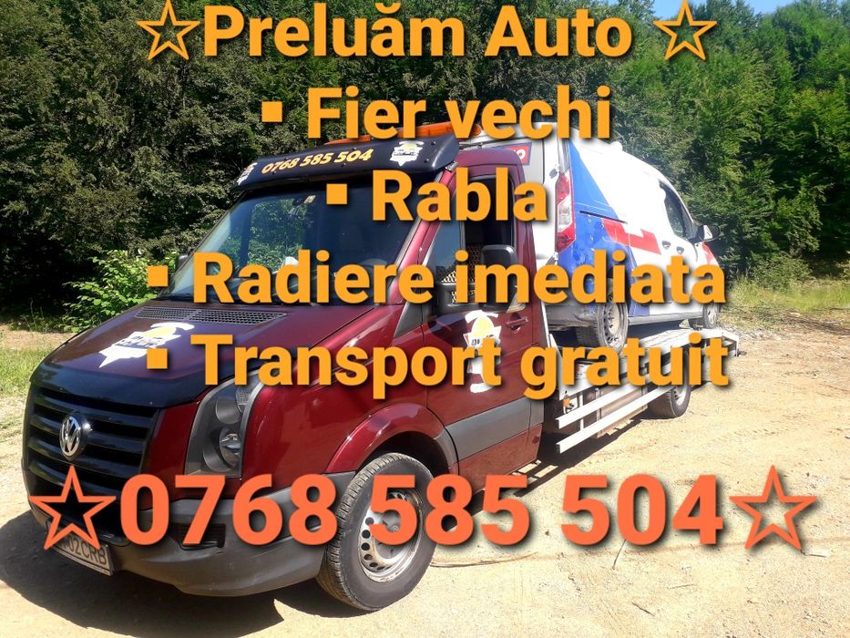 Tractari auto non stop 24/7  platforma transport asistenta rutieră rot