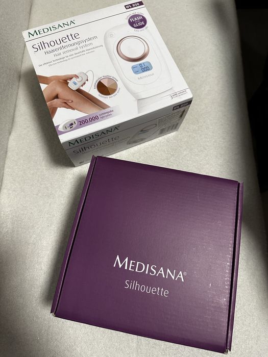 Фотоепилатор Medisana Silhouette IPL 850, 200000 light pulses