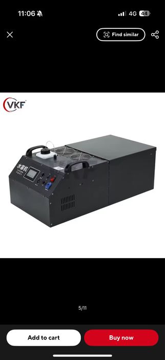 Masina de ceata/fum greu cu lichid 5000 w cu dubla iesire