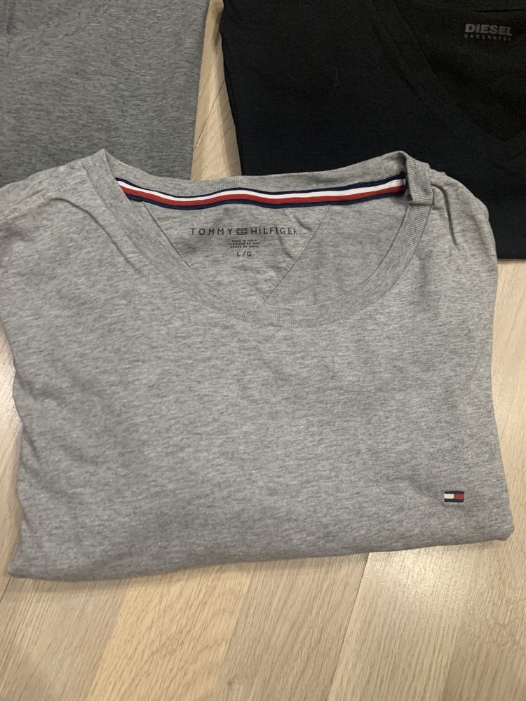 Оригинални маркови мъжки тениски размер L
