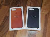 Husa piele originala Apple Leather Case iPhone 7 Plus 8 Plus
