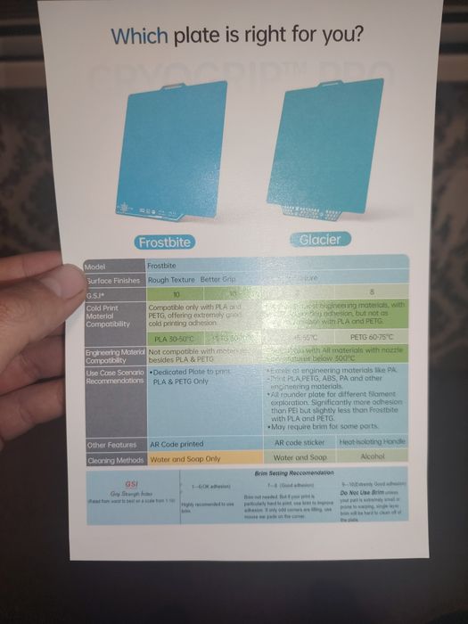 Bambu lab H2d пластина