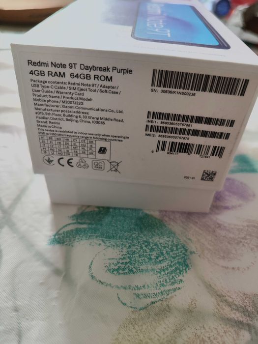 Telefon Xiaomi REDMI 9T 5 G Dual sim