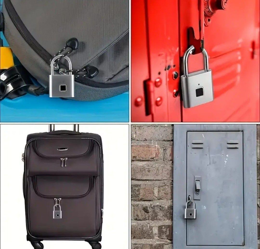 Mini lacat cu amprenta,încărcare usb